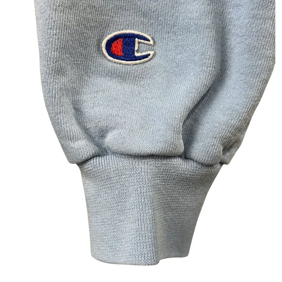 Champion Reverse Weave  Carolina Crewneck Sweatshirt Medium 90s Vintage Blue - Picture 12 of 15